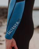 Saltrock Mens Core 3/2mm Full Wetsuit -BLUE - Borderland Muff