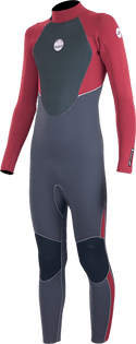 Alder Kids Stealth 5/4/3mm Full Wetsuit -RED - Borderland Muff
