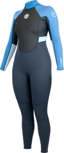 Alder Ladies Impact 3/2mm Full Wetsuit -GRAPHITE - Borderland Muff