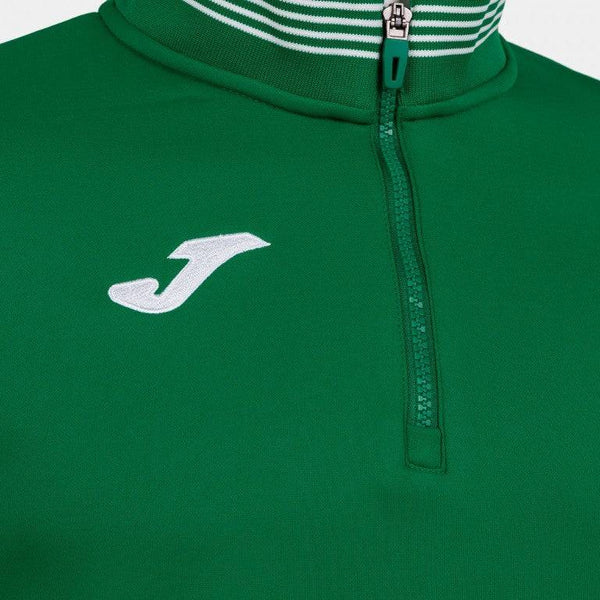 JOMA Mens Campus III Half Zip -GREEN - Borderland Muff