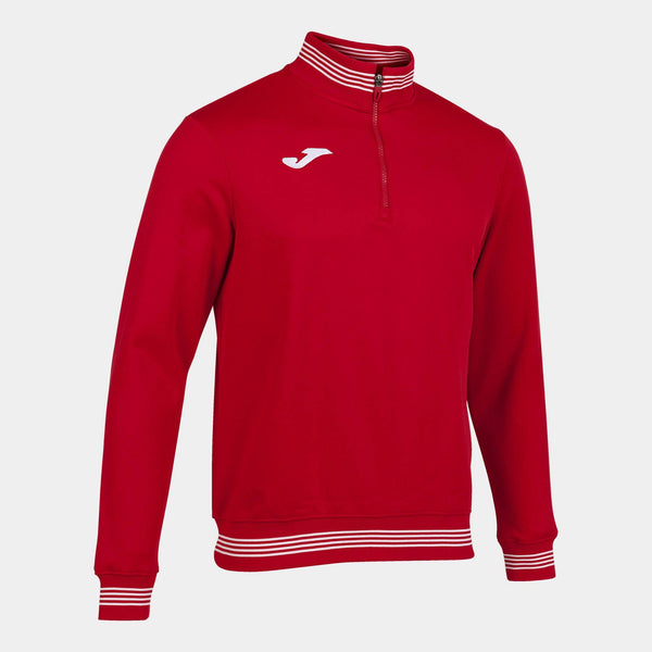 JOMA Mens Campus III Half Zip -RED - Borderland Muff