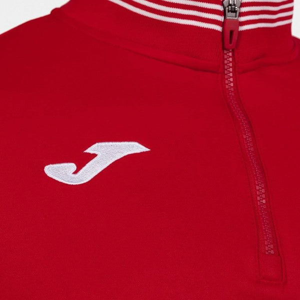 JOMA Mens Campus III Half Zip -RED - Borderland Muff