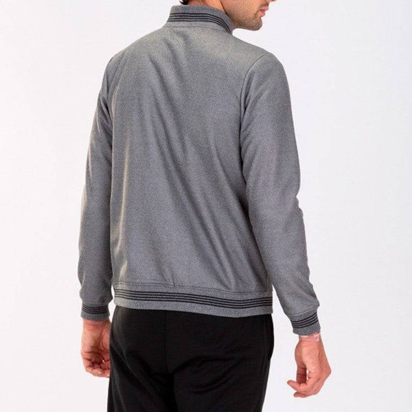 JOMA Mens Campus III Half Zip -GREY MELANGE - Borderland Muff