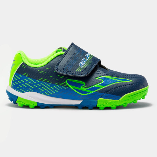 JOMA Kids Supercopa Velcro Turf Sole Shoe SCJS2203TFV - Borderland Muff