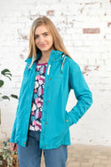 Lighthouse Beachcomber Jacket -SEA BLUE - Borderland Muff