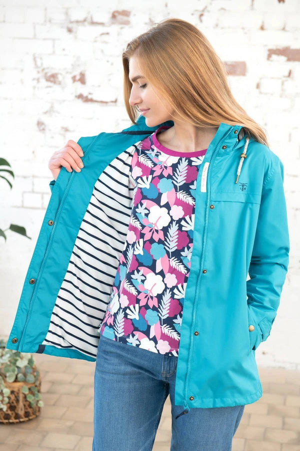 Lighthouse Beachcomber Jacket -SEA BLUE - Borderland Muff