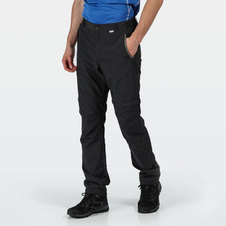 Regatta Mens Leesville Zip-off Trousers -ASH - Borderland Muff