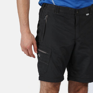 Regatta Mens Leesville Zip-off Trousers -ASH - Borderland Muff
