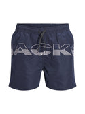 Jack & Jones JPSTSUMMER Beach Pack -NAVY BLAZER - Borderland Muff