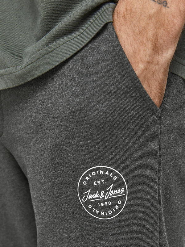 Jack & Jones Gordon/Shark Joggers -DARK GREY - Borderland Muff