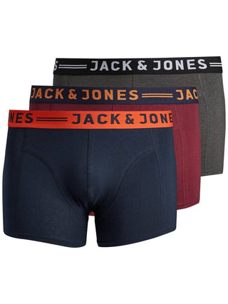 Jack & Jones JACLICHFIELD Plus Size Trunks -BURGUNDY - Borderland Muff
