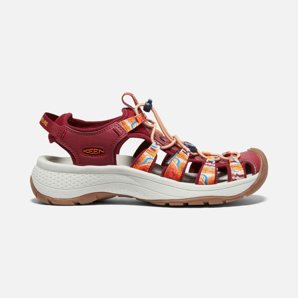 KEEN Ladies Astoria West Sandal -ORANGE - Borderland Muff