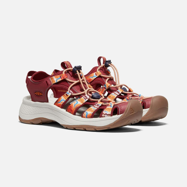 KEEN Ladies Astoria West Sandal -ORANGE - Borderland Muff