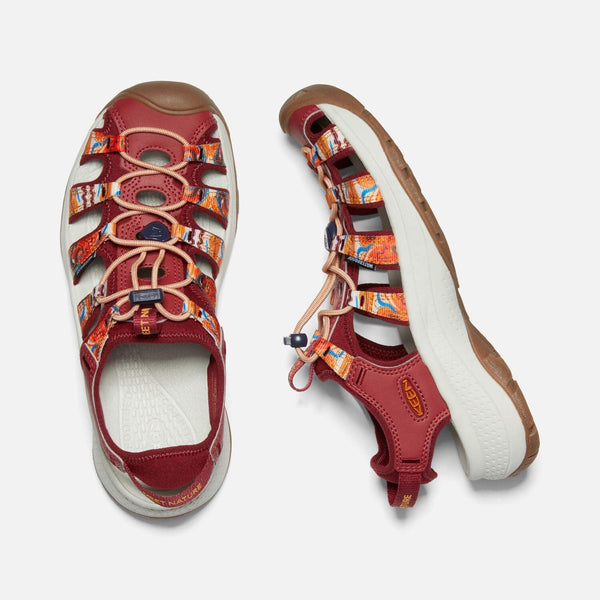 KEEN Ladies Astoria West Sandal -ORANGE - Borderland Muff