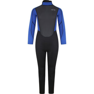 Typhoon Mens Storm3 Full Wetsuit -BLACK/BLUE - Borderland Muff