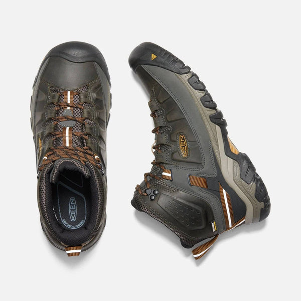 KEEN Mens Targhee III Boot -BLACK OLIVE - Borderland Muff