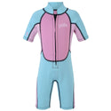 Yello Kids Seahorse Shortie Wetsuit (Ages 1-4) -PINK (Age 4 only) - Borderland Muff