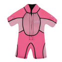 Yello Kids Sandbar Shortie Wetsuit (Ages 1-4) -PINK (Age 4 only) - Borderland Muff