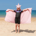 Urban Beach Kids Unicorn Wrap Towel - Borderland Muff