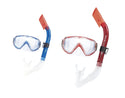 Hydro Swim Blue Devil Adults Snorkel (BW24028) - Borderland Muff