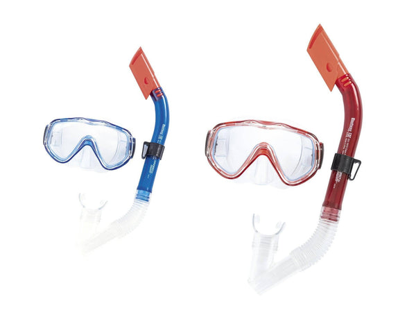 Hydro Swim Blue Devil Adults Snorkel (BW24028) - Borderland Muff