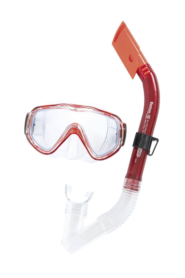 Hydro Swim Blue Devil Adults Snorkel (BW24028) - Borderland Muff