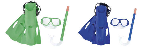 Hydro Swim Freestyle Youth Snorkel Set (BW25019) - Borderland Muff