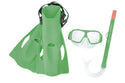Hydro Swim Freestyle Youth Snorkel Set (BW25019) - Borderland Muff