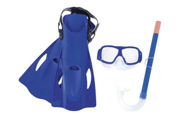 Hydro Swim Freestyle Youth Snorkel Set (BW25019) - Borderland Muff