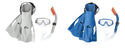 Hydro Swim Meridian Adult Snorkel Set (BW25020) - Borderland Muff
