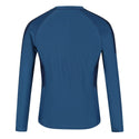 Regatta Mens Long Sleeve Rash Guard -BLUE - Borderland Muff