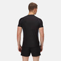 Regatta Mens Short Sleeve Rash Guard -BLACK/GREY - Borderland Muff