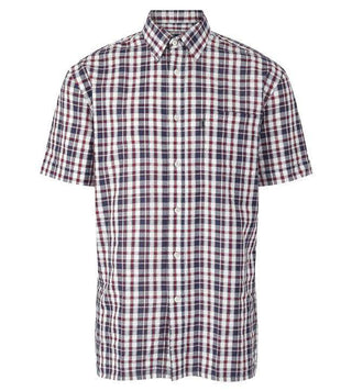 Champion Croyde Short Sleeve Shirt -WINE - Borderland Muff