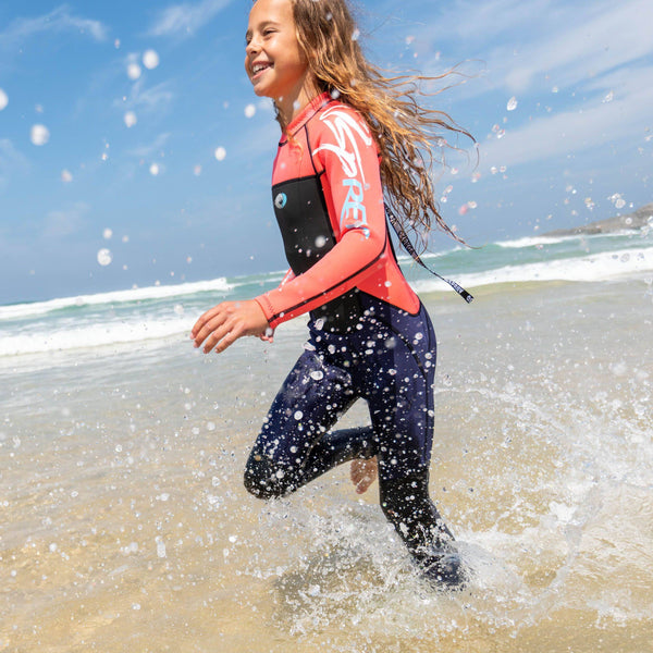 Osprey Origin Kids 3mm Full Wetsuit -NEON PINK - Borderland Muff