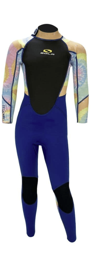 SOLA Kids Storm 3/2mm Wetsuit -TIE DYE - Borderland Muff
