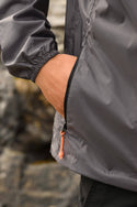Mac in a Sac Adults Origin Waterproof Breathable Windproof Unisex Packable Jacket-CHARCOAL - Borderland Muff