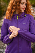 Mac in a Sac Adults Waterproof Breathable Windproof Unisex Origin Packable Jacket-PURPLE - Borderland Muff
