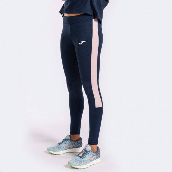 JOMA Ladies ECO Championship Leggings -NAVY/PINK - Borderland Muff