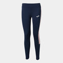 JOMA Ladies ECO Championship Leggings -NAVY/PINK - Borderland Muff