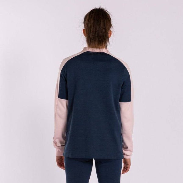 JOMA Ladies ECO Championship Sweatshirt -NAVY/PINK - Borderland Muff
