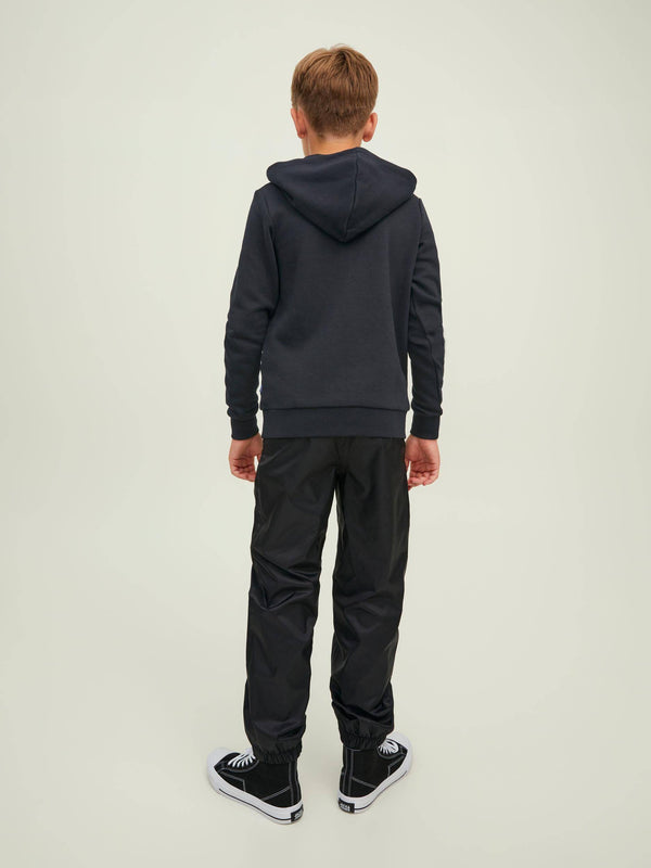 Jack & Jones JJELOGO Boys Hoody -BLACK - Borderland Muff