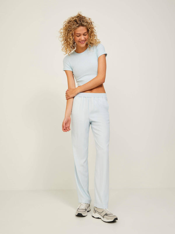 JJXX POPPY Trousers -BABY BLUE - Borderland Muff