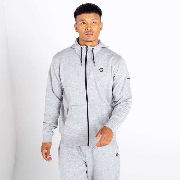 Dare2b Mens Lounge Out Full Zip Hoody -ASH - Borderland Muff