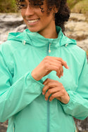 Mac in a Sac Adults Origin Waterproof Breathable Windproof Unisex Packable Jacket-GREEN
