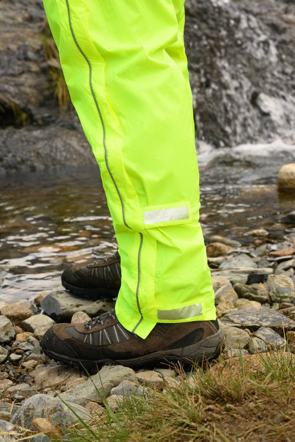 Mac in a Sac Waterproof Breathable Windproof Unisex Origin Packable Full-Zip Overtrousers - Borderland Muff