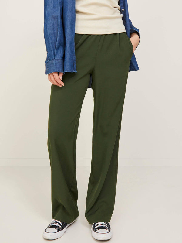 JJXX POPPY Trousers -KOMBU GREEN - Borderland Muff