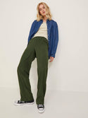 JJXX POPPY Trousers -KOMBU GREEN - Borderland Muff