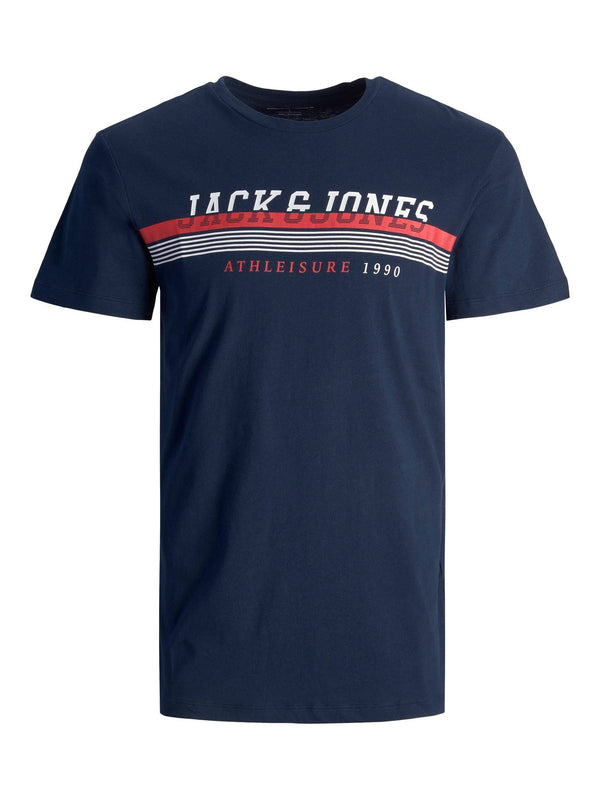 Jack & Jones JJIRON Boys Tee -NAVY BLAZER - Borderland Muff