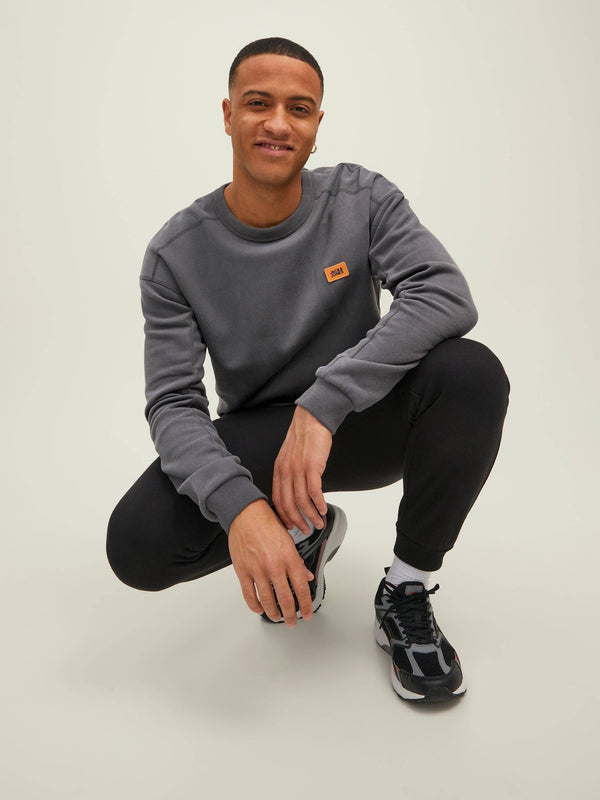 Jack & Jones JCOCLASSIC Sweatshirt -ASPHALT - Borderland Muff