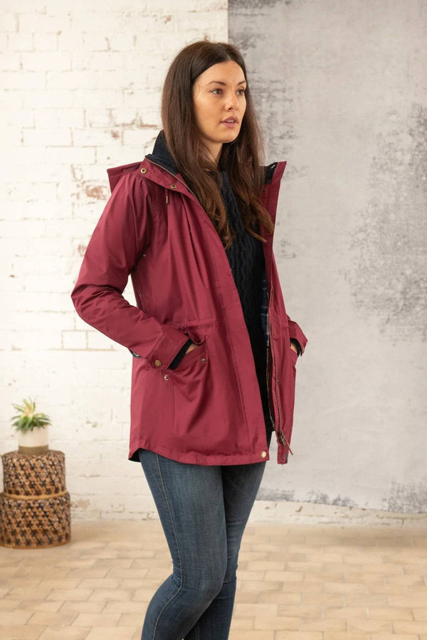 Lighthouse Kendal Jacket -BERRY - Borderland Muff
